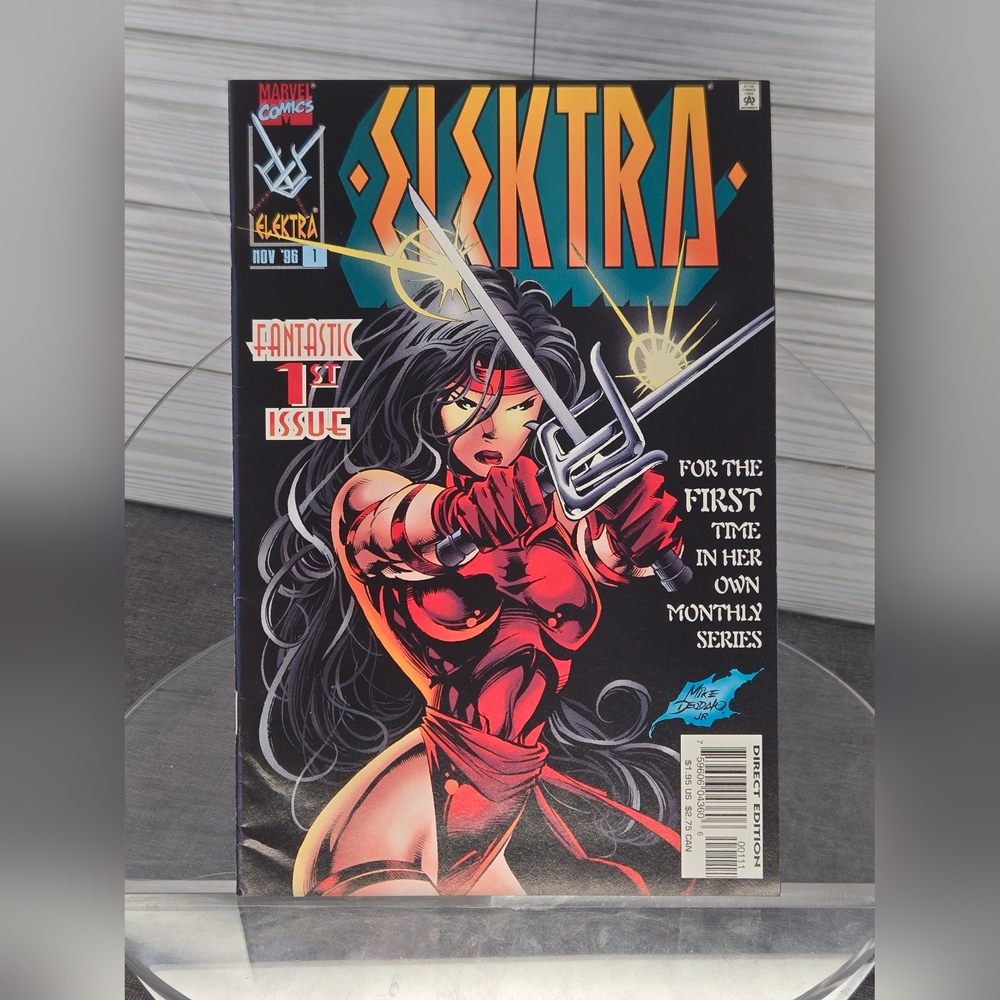 Elektra #1 (1996) Marvel Comics, Mike Deodato Jr, 1st Ongoing Series